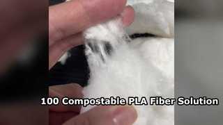 Fibre discontinue super absorbante 1,33D × 38 mm, matière première à haute rétention de liquide pour masque facial non tissé