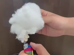 Fibre de polyester à haute résistance à la flamme