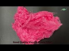 Rétardant de flamme en fibre d'accueil de viscose 64 mm pour tissus non tissés