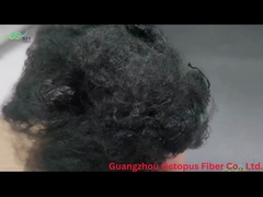 Fibre de synthèse de polyester massif à faible déformation 8.89D×65mm gris