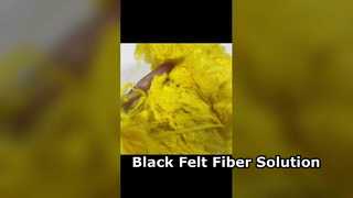 Fibre discontinue de Viscose jaune 1,67D × 51mm, fibre de cellulose régénérée douce et respirante pour la filature et le T