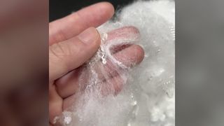 Fibre de polyester triangulaire brillante 1,67D × 38 mm