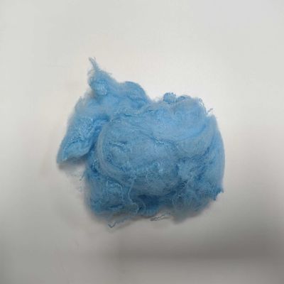 acheter Non toxique Polyester bleu Fibre synthétique ignifuge 76 mm PP fabrication en ligne