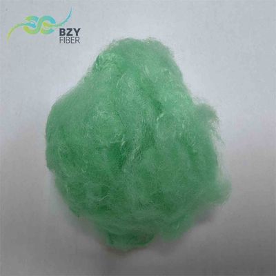 acheter Remplissage non toxique en fibres de polyester de couleur verte teinte pour le rembourrage fabrication en ligne