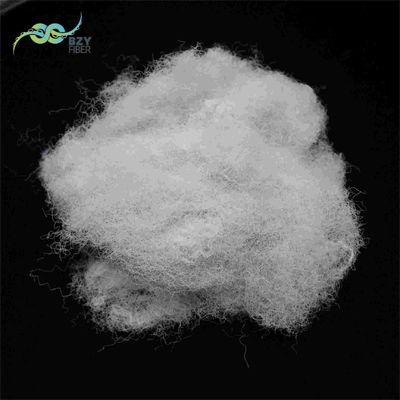 acheter 70D Fibre de polyester conjuguée creuse non siliconée recyclée 72 mm Gris fabrication en ligne