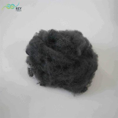 acheter Fibre de polyester régénérée grise 8.89D Fibre de polyester de qualité A fabrication en ligne