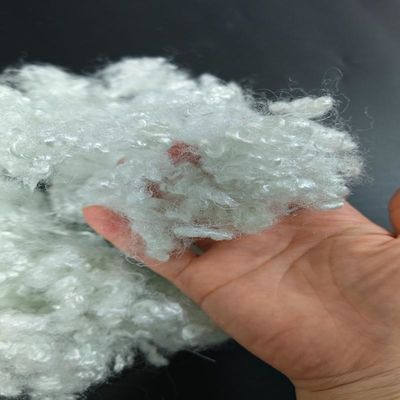 acheter Fibre HCS recyclée 7D*64mm Fibre de polyester à base en silicone fabrication en ligne