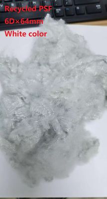 Un bon prix. 6D×64mm Polyester fibre discontinue non tissée rembourrage Polyester fibre discontinue avec motif non siliconé en ligne