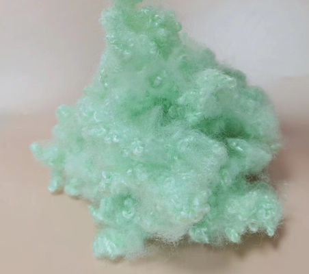 Un bon prix. Fibre de polyester creuse recyclée siliconée 15D 64mm en ligne