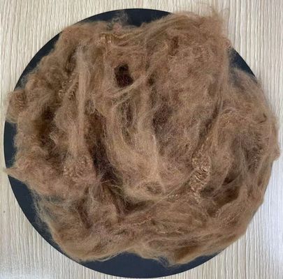 Un bon prix. Fabrication à partir de fibres de polyester recyclées 2,5D 51mm en ligne