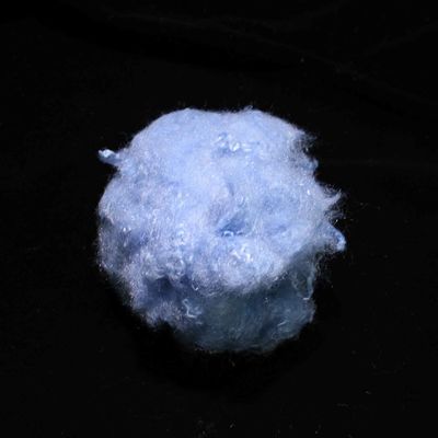 Un bon prix. Résistant à l'environnement Recyclé bleu dopé teint de fibres visqueuses Stabilité de la matrice en ligne