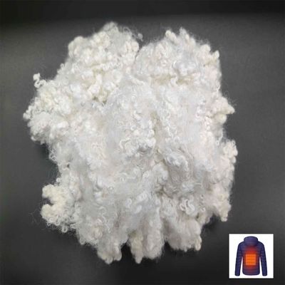 Un bon prix. Le polyester infrarouge fait par l'homme en fibre 3D blanc avec crimp personnalisé en ligne