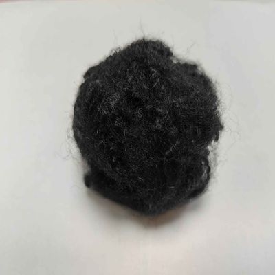 Un bon prix. Fibre anti-flamme noire de 51 mm PSF de qualité A en ligne