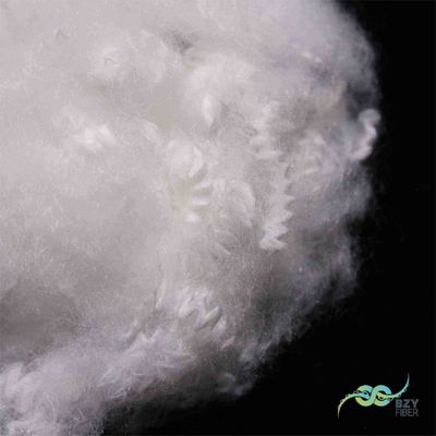 Un bon prix. Résistant au feu recyclé Fibre A1 Fibre de polyester blanche Excellentes propriétés ignifuges en ligne