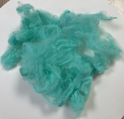 Un bon prix. Fibre de polyester recyclé certifiée OEKO-TEX 2.5D 51mm Aqua en ligne