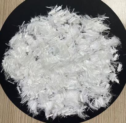 Un bon prix. 10 Micrometre 12mm PET Fiber Reinforced Concrete with 160-170℃ Melting Point for Enhanced Durability en ligne
