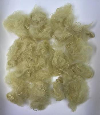 Un bon prix. Fibre de polyester recyclé en fibres discontinues avec une longueur de coupe de 38 à 64 mm, reprise d'humidité de 0,4% en couleur Camel clair en ligne