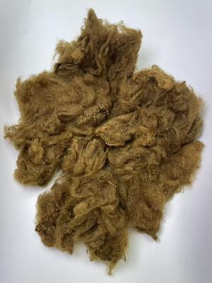 Un bon prix. Recycled Polyester Staple Fiber 1.5D Yellow Brown with 0.2% Oil Content for High Durability en ligne