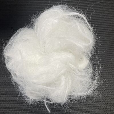 Pour le tricot d'hiver, mélange textile de fils de tricot, production de tissu de manteau et de chapeau, haute brillance 90D, mohair comme fibre 102MM