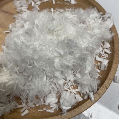 Un bon prix. Fibre PET à liaison thermique à deux composants à deniers fins 6 mm, fibre fusible écologique à basse température pour filtre à usage industriel et matériaux de filtre intérieur automobile sachets de thé en ligne