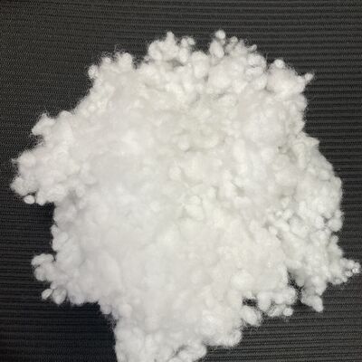 Un bon prix. Fibre de base PCM relâchée de qualité supérieure 2D*30MM Fibre de coton perle propre à la peau pour le remplissage d'oreillers et de matelas,Fibre de coton perle traitée au silicone lisse pour la production de masse en ligne